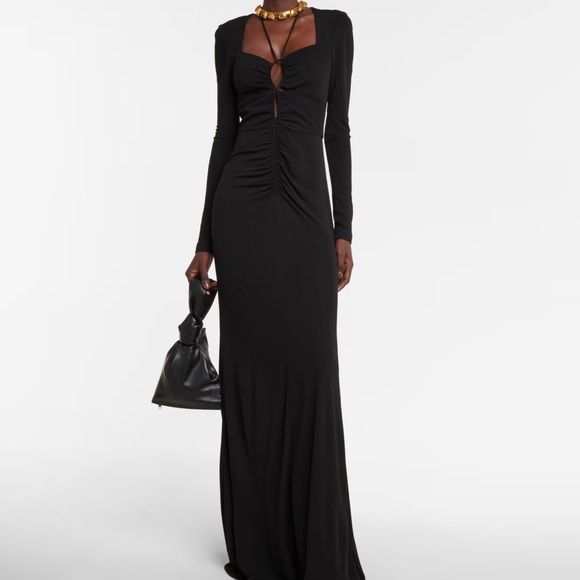 Rebecca Vallance Black Long Sleeve Dress